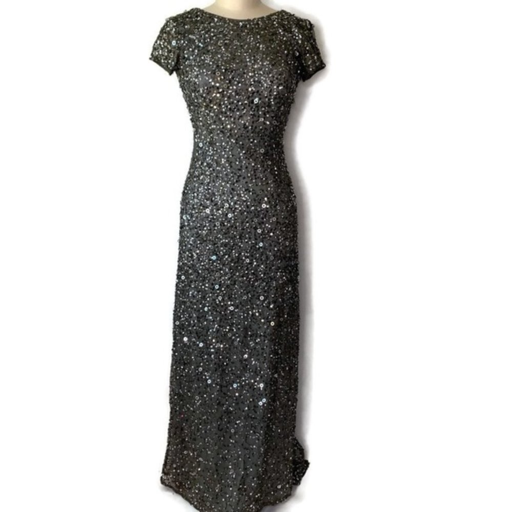 Adrianna Pappell Short Sleeve Maxi dress